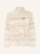 Koszulki męskie - Columbia Sweter Typu Troyer Z Polaru Rugged Ridge beige - miniaturka - grafika 1