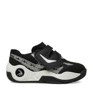 Sneakersy Shaq EOSS-RAQ LOW AQ95009T-BW Czarny - Buty dla chłopców - miniaturka - grafika 1