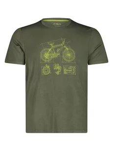 CMP Koszulka funkcyjna w kolorze khaki - Koszulki sportowe męskie - miniaturka - grafika 1
