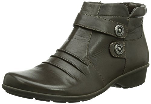 Piazza 990734 damskie kozaki z krótką cholewką, brązowy - Braun Schlamm - 41 EU