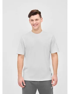 Koszulki męskie - Bench Koszulka "Adam" w kolorze białym - grafika 1