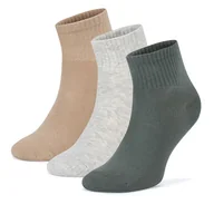 Skarpetki damskie - Zestaw 3 par niskich skarpet unisex Sprandi 0UB-004-AW24 (3-PACK) Kolorowy - miniaturka - grafika 1