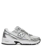 Buty dla dziewczynek - New Balance Sneakersy GR740WN Srebrny - miniaturka - grafika 1