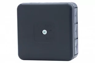 Puszka hermetyczna H55-S 85x85x37 IP55 12-wylotowa czarna - Klawisze i ramki - miniaturka - grafika 1