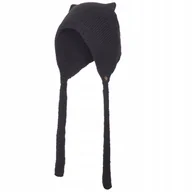 Czapki damskie - Czapka zimowa damska ETINA Czarny - miniaturka - grafika 1