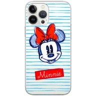Etui i futerały do telefonów - Etui Disney dedykowane do Xiaomi MI 11 LITE 4G / MI 11 LITE 5G / 11 LITE 5G NE, wzór: Minnie 011 Etui częściowo przeźroczyste, oryginalne i oficjaln.. - miniaturka - grafika 1