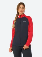 Kurtki i kamizelki sportowe damskie - Fischer Kurtka funkcyjna "El Flex" w kolorze czerwono-granatowym - miniaturka - grafika 1