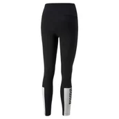 Legginsy - Puma legginsy damskie 849955 długie rozmiar XS czarne logo - miniaturka - grafika 1