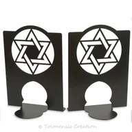 Podpórki do książek - Podpórki Magen David - miniaturka - grafika 1