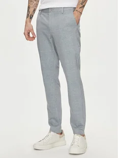 Only & Sons Chinosy Mark 22028134 Szary Slim Fit - Spodnie męskie - miniaturka - grafika 1