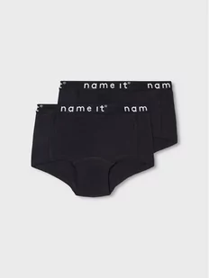 NAME IT Komplet 2 par bokserek 13208829 Czarny - Majtki dla dzieci - miniaturka - grafika 1