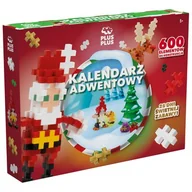 Klocki - Klocki plastikowe PLUS-PLUS Kalendarz adwentowy 014-3973 - miniaturka - grafika 1