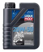 Oleje silnikowe - Liqui Moly Motorbike 4T 20W-50 Street 1L nr. 1500 - miniaturka - grafika 1