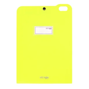 Organizer pionowy Strigo A4 z 5 przekładkami neonowy zielony teczka projektowa - Teczki i skoroszyty - miniaturka - grafika 1