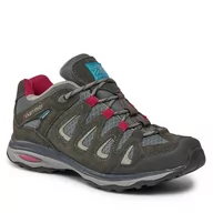 Buty trekkingowe damskie - Trekkingi Karrimor Isla K842 Black C/Pink BCP - miniaturka - grafika 1
