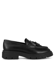 Gino Rossi Loafersy GRACE-I24-26375NB Czarny - Półbuty damskie - miniaturka - grafika 1