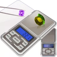 Wagi specjalistyczne - Waga Elektroniczna Jubilerska Kieszonkowa 500g 0,1 ISO TRADE - miniaturka - grafika 1