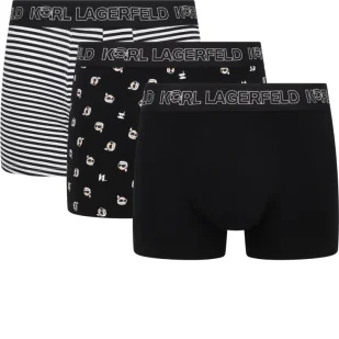 Karl Lagerfeld Bokserki 3-pack Ikon - Majtki męskie - miniaturka - grafika 1