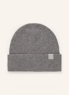 Czapki damskie - Calvin Klein Czapka Z Kaszmiru grau - miniaturka - grafika 1