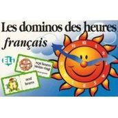 Książki do nauki języka francuskiego - Gra Językowa Francuski. Les Dominos des Heures - miniaturka - grafika 1