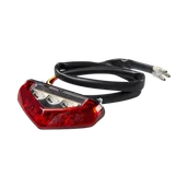 Części motocyklowe - Oświetlenie Tablicy Polisport E11 - 12V (1.1/0.2W) LED Czerwone - miniaturka - grafika 1