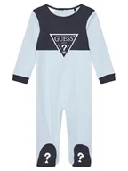 Pajacyki dla niemowląt - Guess Pajac H5YW07 KA6W4 Błękitny - miniaturka - grafika 1