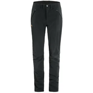 Spodnie damskie Fjällräven Abisko Trail Stretch Trousers W Rozmiar: M / Kolor: czarny - Spodnie sportowe damskie - miniaturka - grafika 1