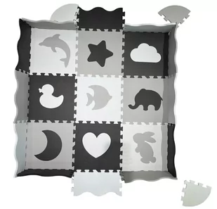 Mata Puzzle Piankowe Edukacyjna Duża Gruba 25Szt - Maty piankowe - miniaturka - grafika 1