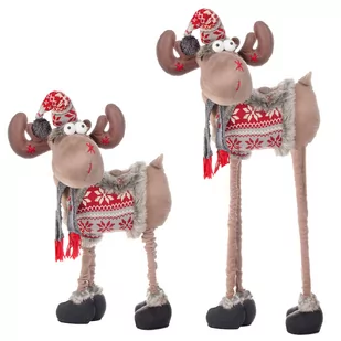 Springos Świąteczny renifer ozdoba na święta CA0106 - Ozdoby bożonarodzeniowe - miniaturka - grafika 1