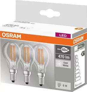 Osram ZESTAW 3x LED Żarówka BASE P40 E14/4W/230V 4000K - Żarówki LED - miniaturka - grafika 1