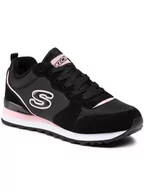 Sneakersy damskie - SKECHERS Sneakersy Step N Fly 155287/BLK Czarny - miniaturka - grafika 1