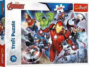 Trefl Puzzle 200el Waleczni Avengersi Disney Marvel The Avengers 13260 - Puzzle - miniaturka - grafika 2