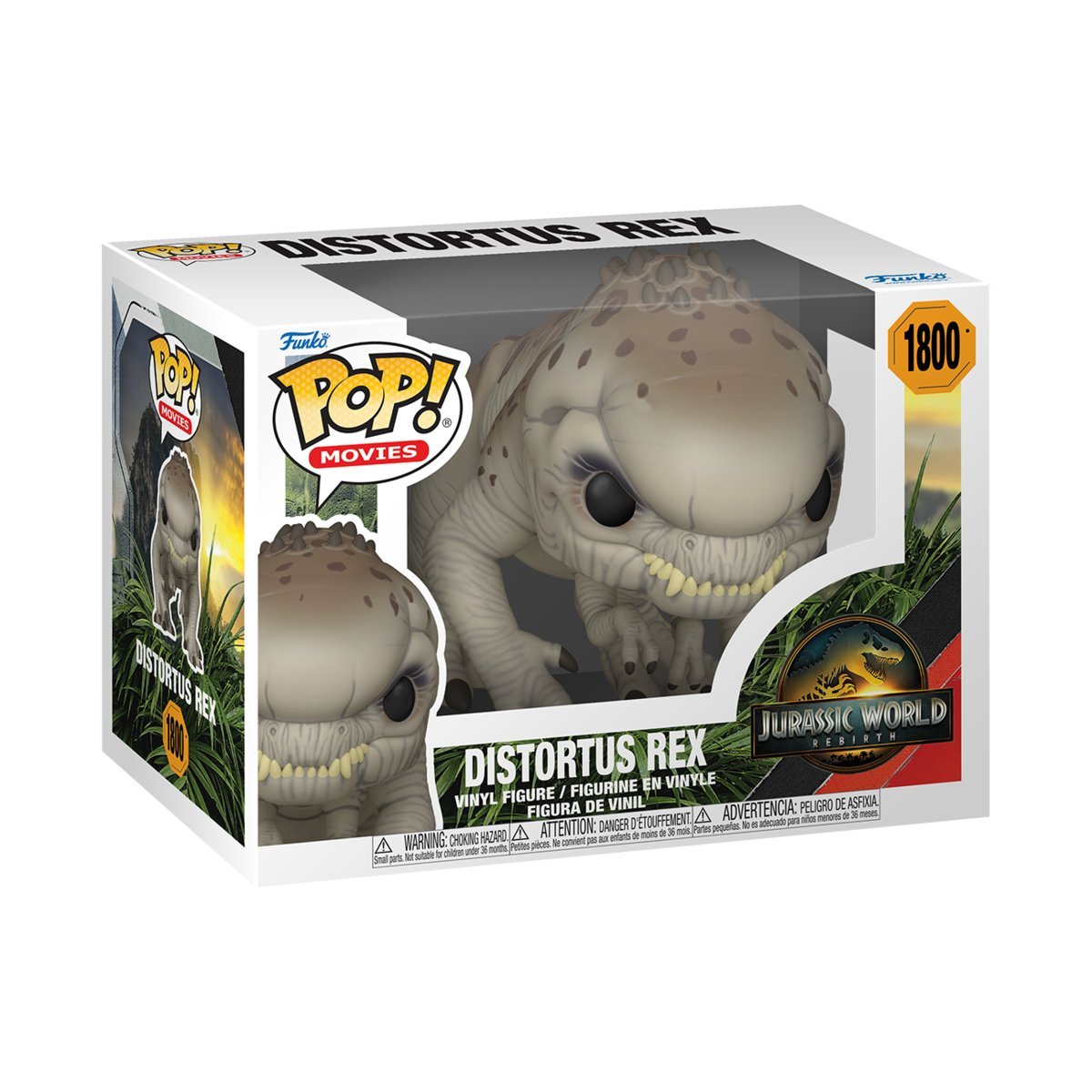 Funko POP!, figurka kolekcjonerska, Jurrasic World Rebirth, Distortus Rex