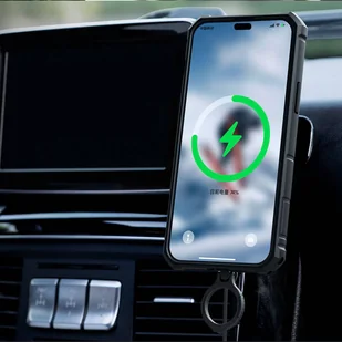 Nillkin CamShield Armor Pro Magnetic Case etui iPhone 14 Pro magnetyczny pokrowiec MagSafe z osłoną na aparat niebieskie - Etui i futerały do telefonów - miniaturka - grafika 12