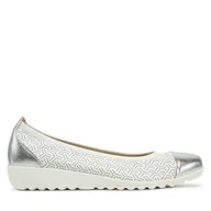 Baleriny - Baleriny Caprice 9-22103-42 Biały - miniaturka - grafika 1