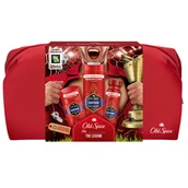 Zestawy kosmetyków męskich - Old Spice Footballer Zestaw dla mężczyzn: 2 x dezodorant + żel pod prysznic - miniaturka - grafika 1