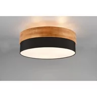 Lampy sufitowe - Seasons lampa sufitowa czarno brązowa Boho 611500302 Trio - miniaturka - grafika 1