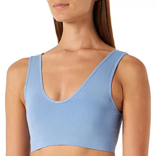 women'secret Damski letni bezszwowy biustonosz, miękki, niebieski, M - Biustonosze - miniaturka - grafika 1