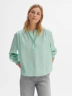 Bluzki damskie - OPUS Bluzka "Fenke" w kolorze miętowym - miniaturka - grafika 1