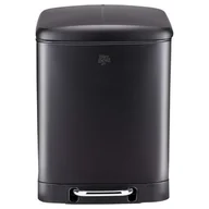 Kosze na śmieci - Kosz na śmieci z pedałem DIRT DEVIL E9507 dwa pojemniki, ciche zamykanie 24L Czarny - miniaturka - grafika 1