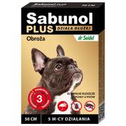 Sabunol Sabunol Obroża Plus przeciw pchłom dla psa 50cm MS_15888