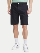 Spodenki męskie - Blend Szorty materiałowe 20716711 Czarny Slim Fit - miniaturka - grafika 1