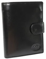 Portfele - Portfel Męski Skórzany EL FORREST Skóra Duży Pionowy Z Zapięciem Dwa Skrzydełka 703 67 RFID CZARNY 13 x 10 x 2.5 [cm] - miniaturka - grafika 1