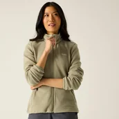 Bluzy sportowe damskie - Regatta Polar damski rozsuwany Floreo IV Brązowy, Rozmiar: 36 - miniaturka - grafika 1