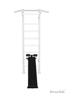 Ławki treningowe - BENCHK Ławka do ćwiczeń czarny mat B510 830528 - miniaturka - grafika 1