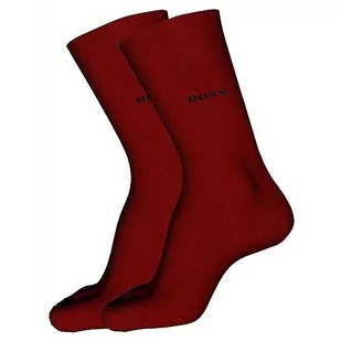 BOSS Męskie skarpety regularne, Dark Red605, 43-46 EU - Skarpetki męskie - miniaturka - grafika 1