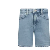 Spodnie i spodenki dla chłopców - Tommy Hilfiger Jeansowe szorty Scanton | Regular Fit - miniaturka - grafika 1