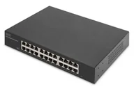Switche - Digitus 24-portowy przełącznik gigabitowy, 19-calowy, niezarządzalny DN-80113-2 - miniaturka - grafika 1