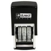 Datowniki - D.RECT Datownik S510 czarny - miniaturka - grafika 1