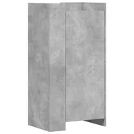 Szafki na buty - vidaXL Szafka na buty beton szara 52x37,5x100 cm materiał drewnopochodny - miniaturka - grafika 1